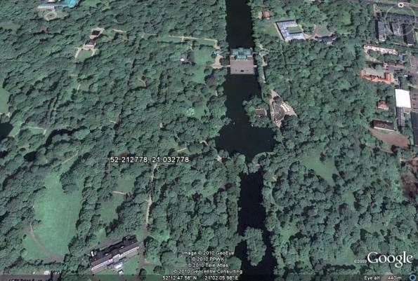 تصویر ماهواره ای پارک لازینکی